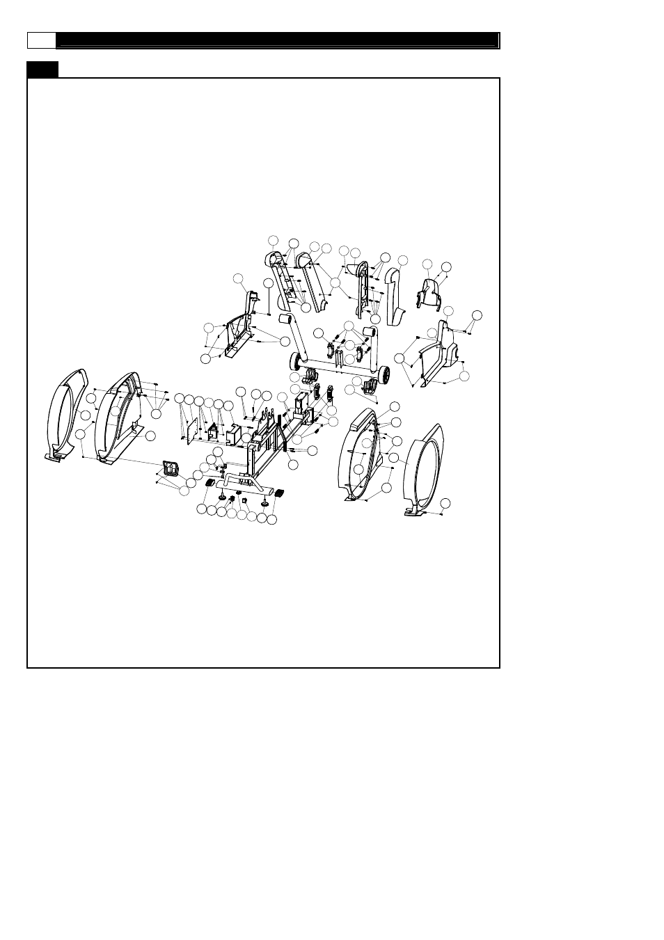 Parts diagram | POLAR SMOOTH FITNESS DMT X2 User Manual | Page 16 / 45