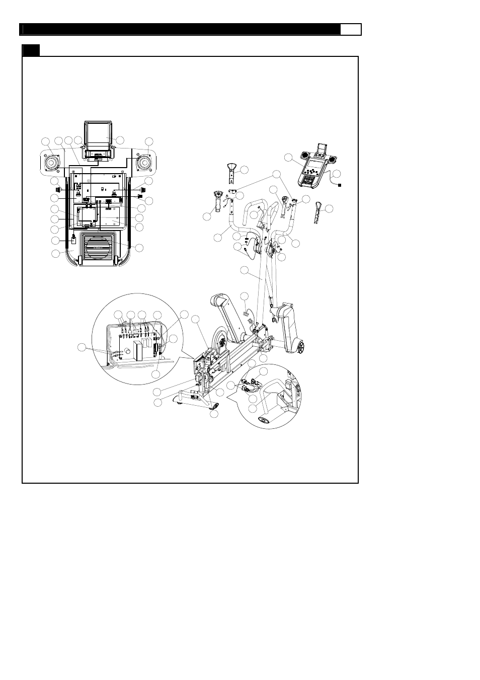 Parts diagram | POLAR SMOOTH FITNESS DMT X2 User Manual | Page 17 / 45