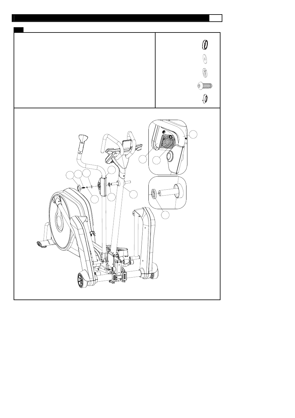 Assembly, 706 x2, 513 x2 | 514 x2, 515 x2, 707 x2 | POLAR SMOOTH FITNESS DMT X2 User Manual | Page 23 / 45