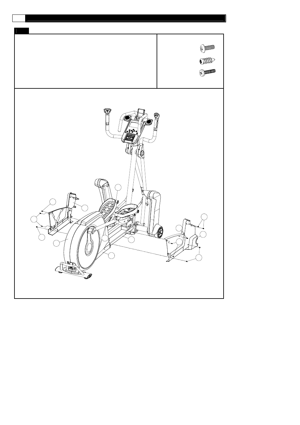 Assembly, 506 x4, 510 x4 | 509 x3 | POLAR SMOOTH FITNESS DMT X2 User Manual | Page 24 / 45