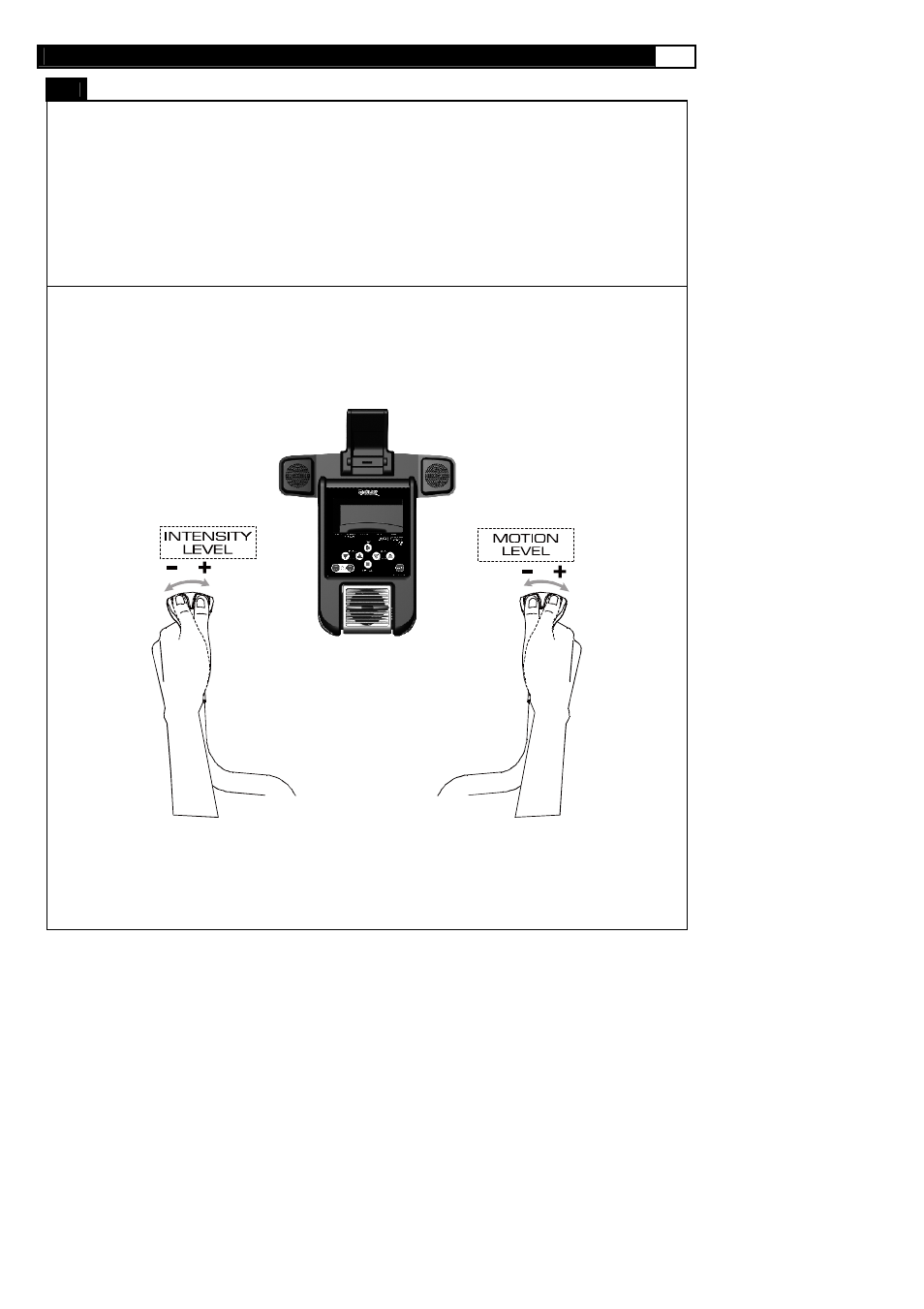 Lite-touch control operation | POLAR SMOOTH FITNESS DMT X2 User Manual | Page 31 / 45