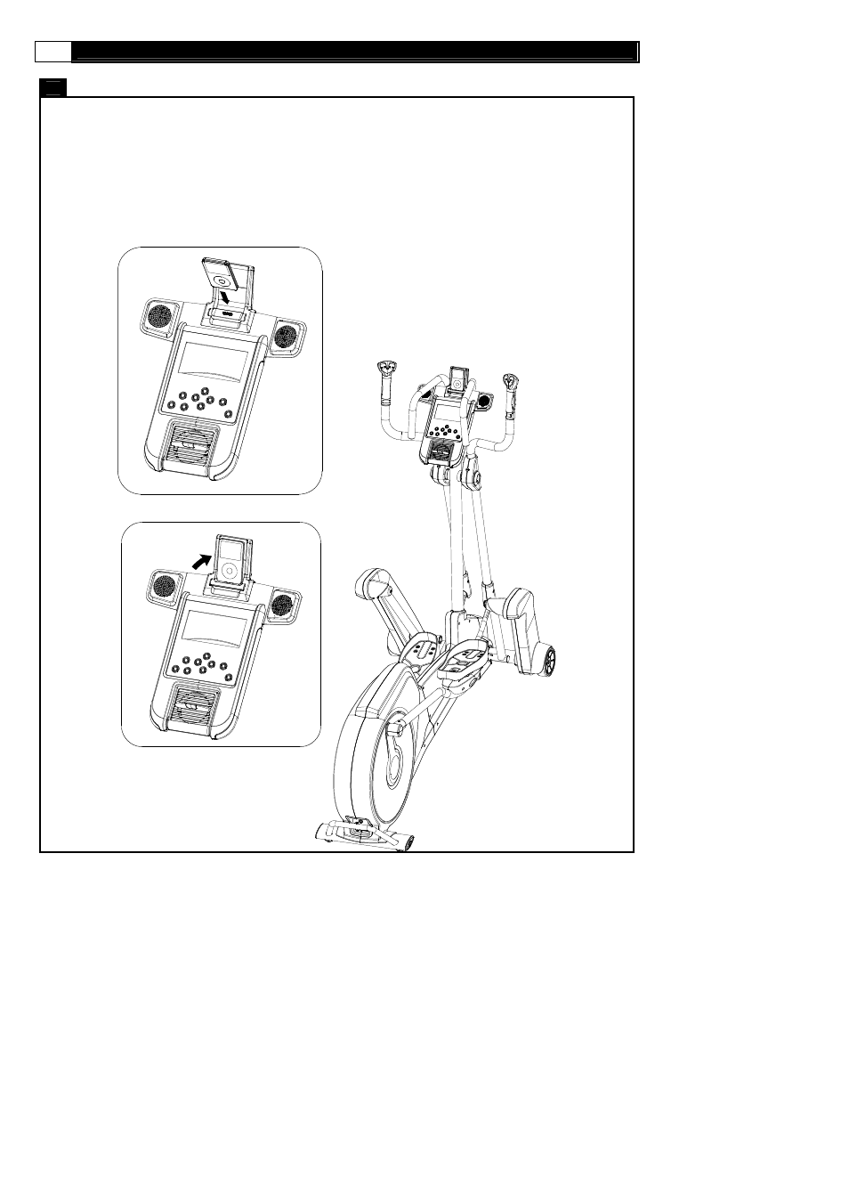 Ipod mounting instruction | POLAR SMOOTH FITNESS DMT X2 User Manual | Page 32 / 45