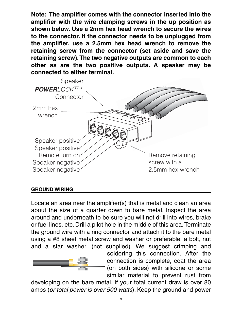 Precision Power D500/1 User Manual | Page 10 / 23