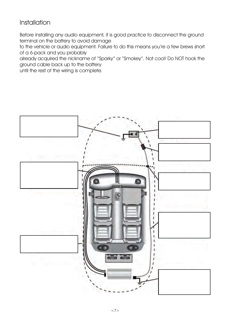 Installation | Precision Power PC360.2 User Manual | Page 7 / 24