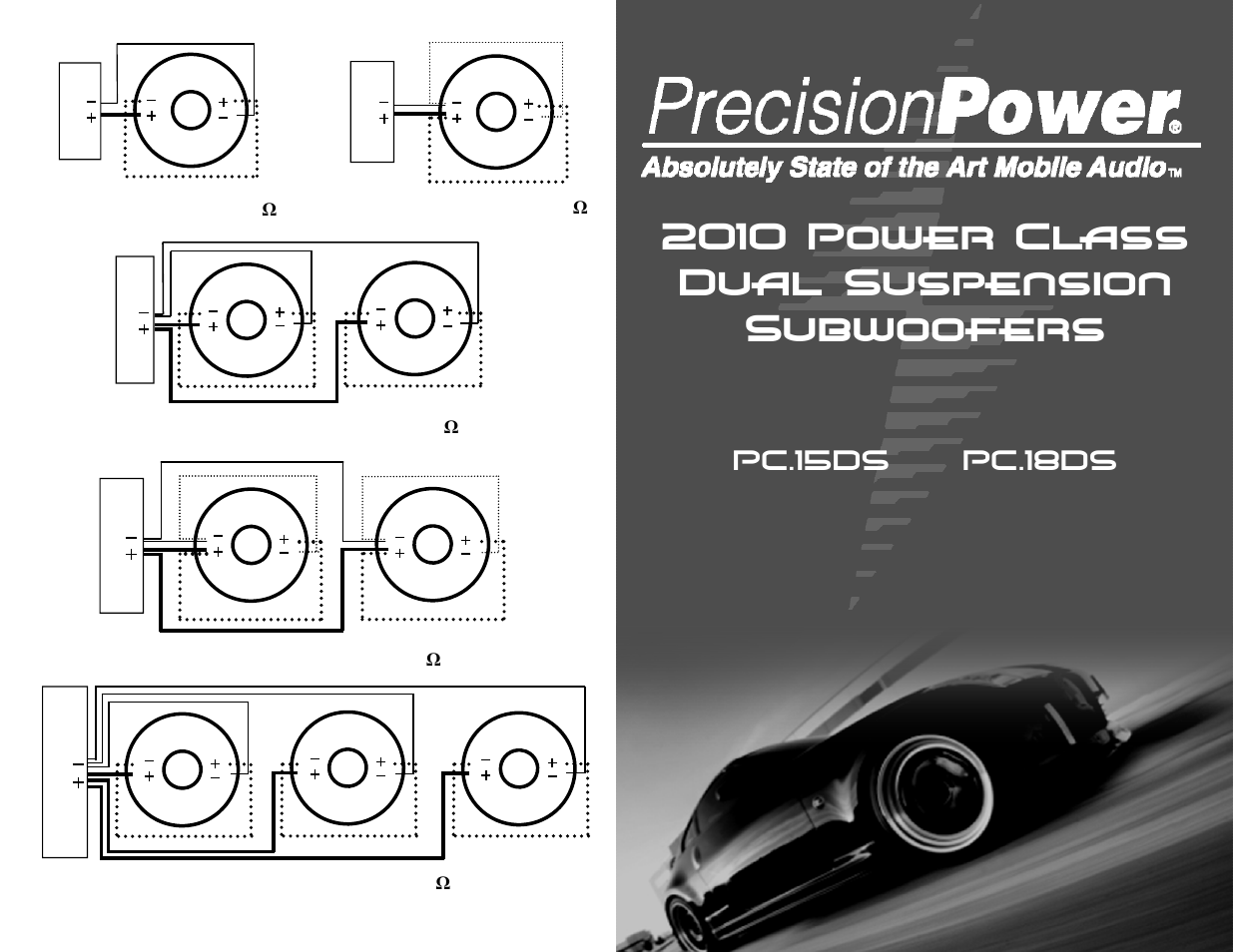 Precision Power PC.18DS User Manual | 2 pages