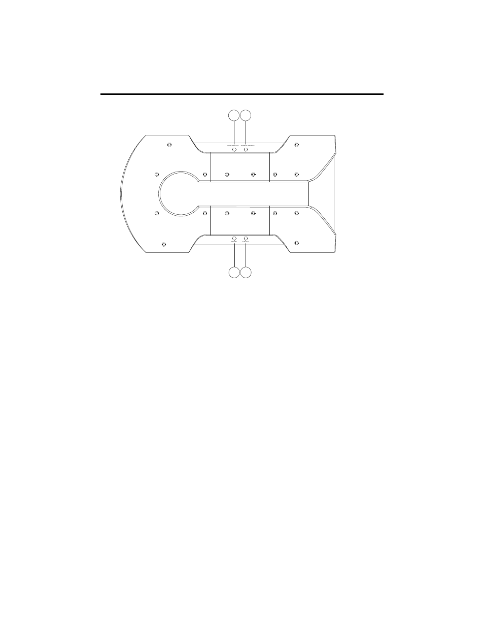 Amplifier status leds | Precision Power DCX 300.4 User Manual | Page 6 / 30