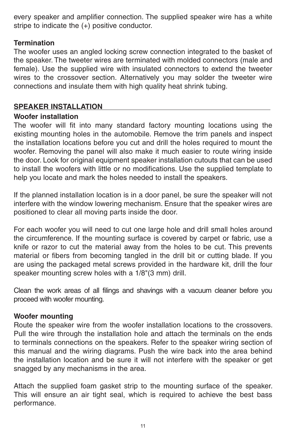 Precision Power 355cs User Manual | Page 11 / 26