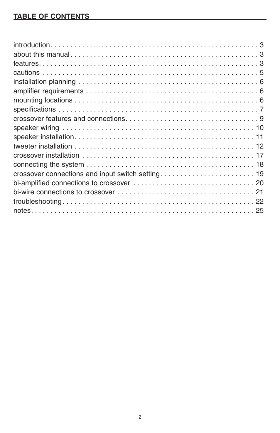 Precision Power 355cs User Manual | Page 2 / 26