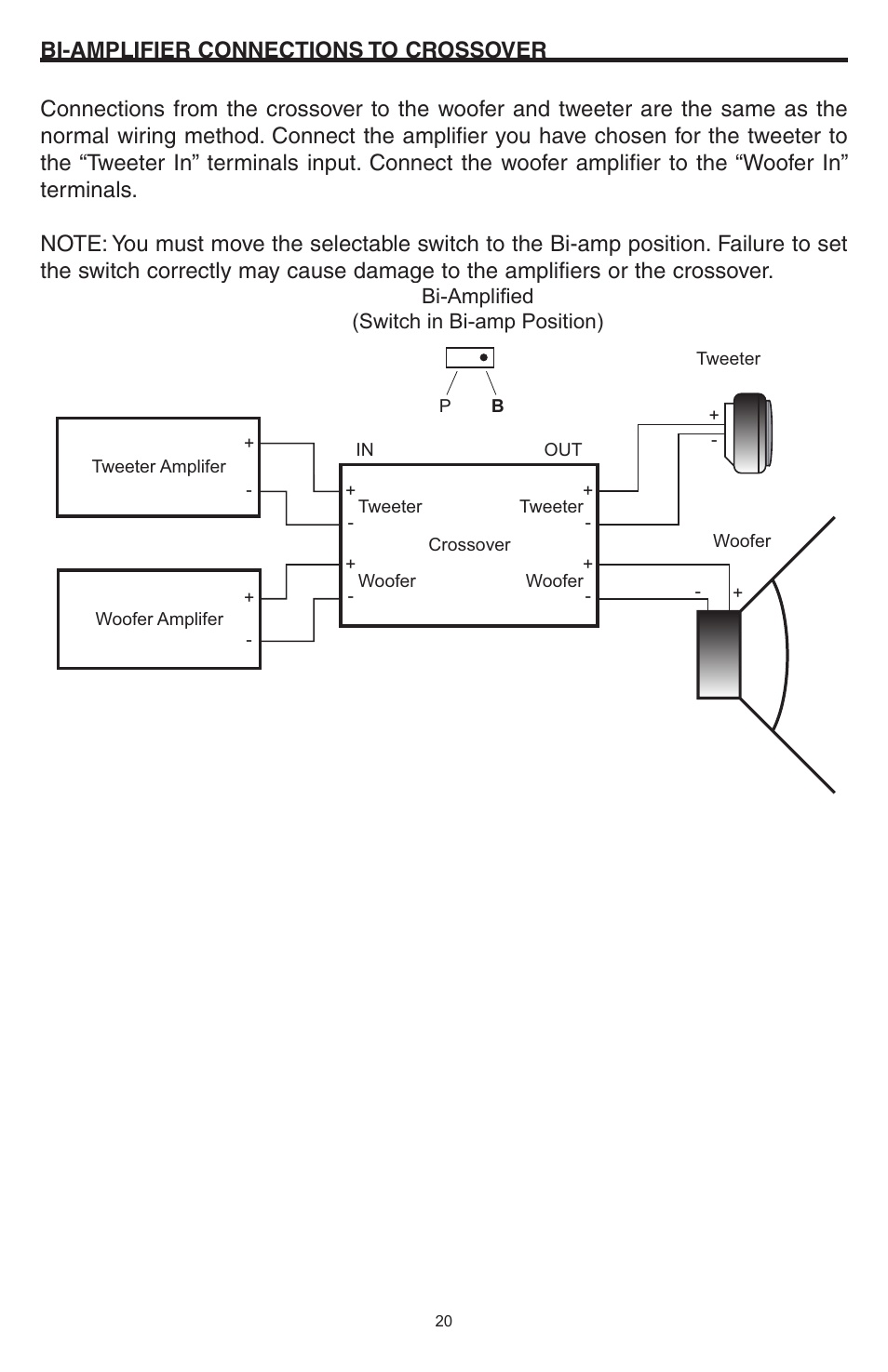 Precision Power 355cs User Manual | Page 20 / 26