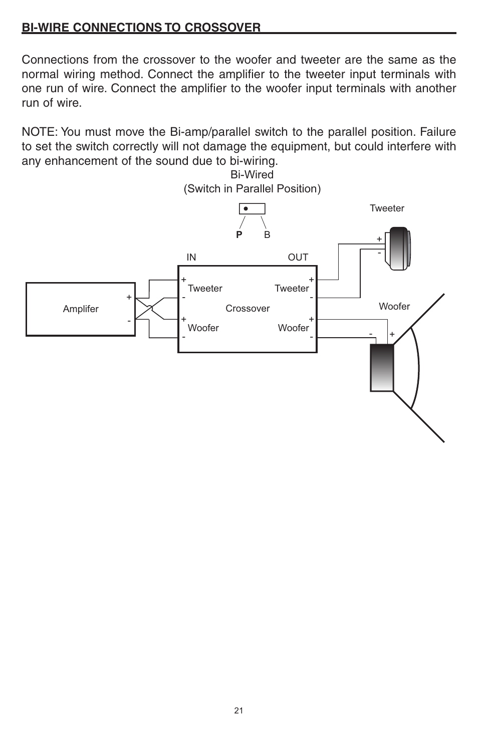 Precision Power 355cs User Manual | Page 21 / 26