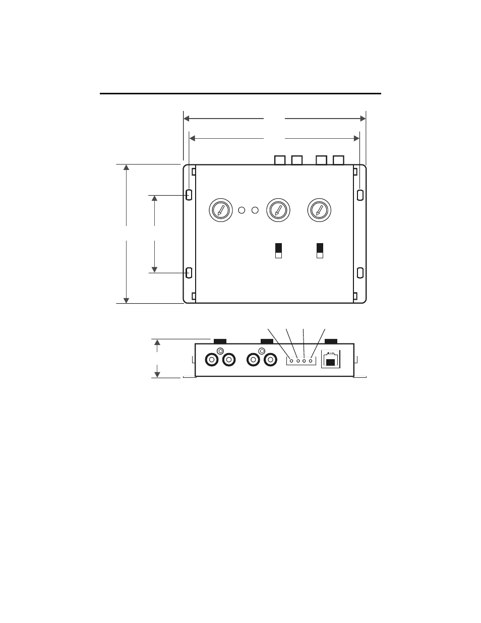 Massbass outline and dimensions | Precision Power MaxxBass User Manual | Page 9 / 17