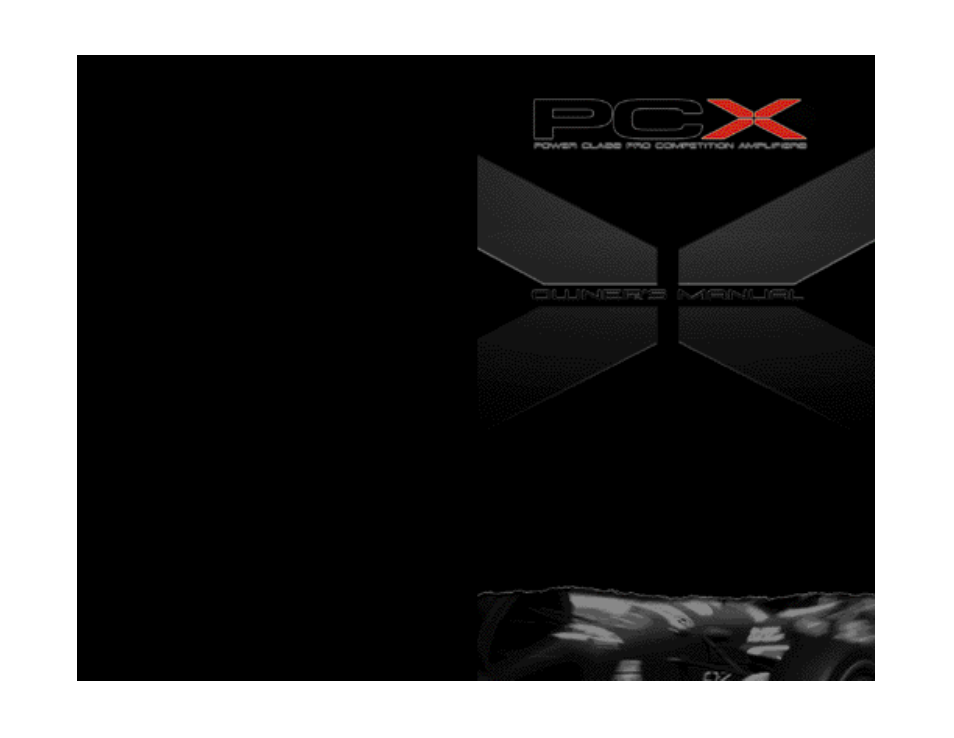 Precision Power PCX 250 User Manual | 12 pages