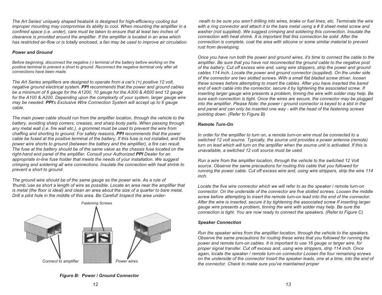 Precision Power A100 User Manual | Page 8 / 11