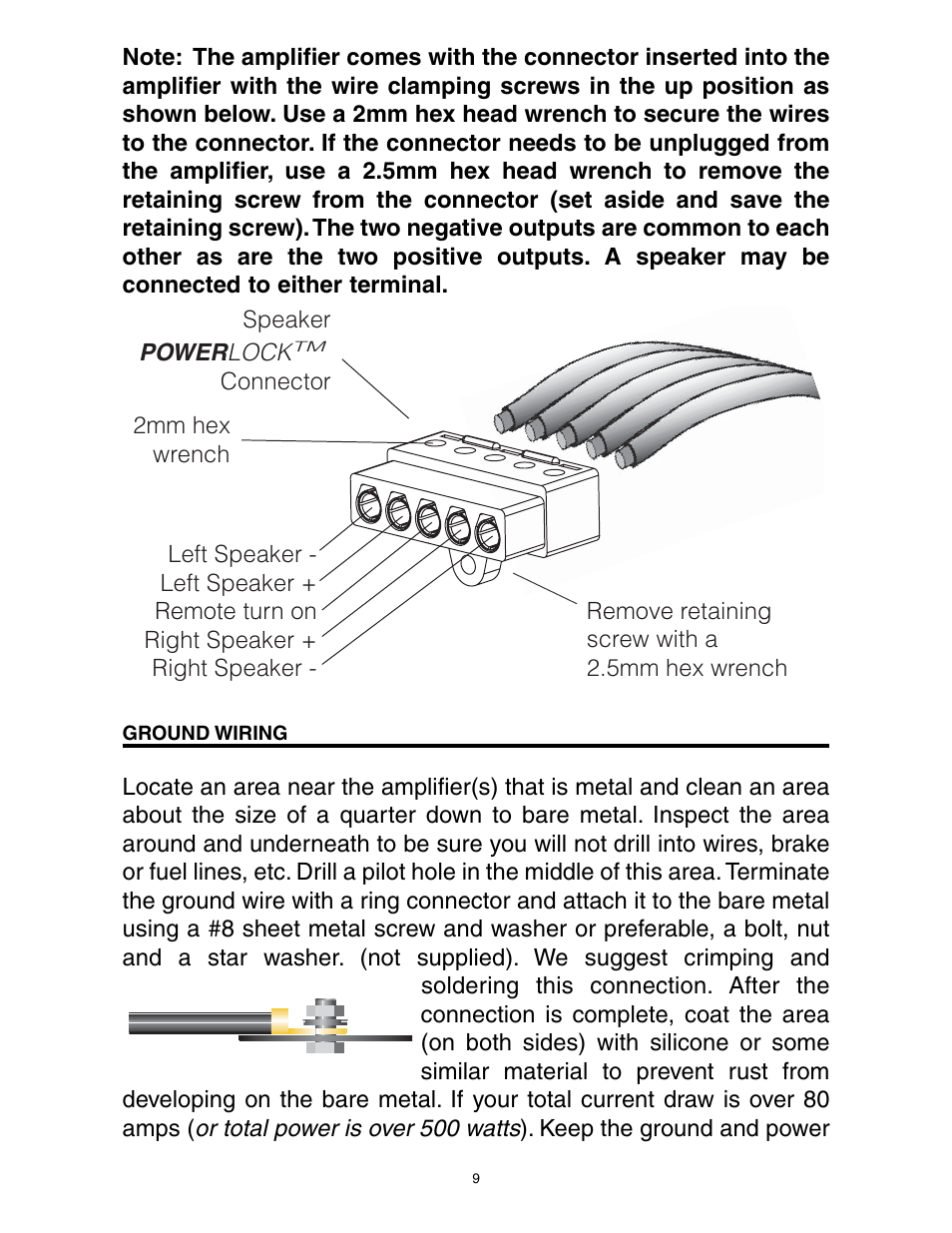 Precision Power A1000/2 User Manual | Page 10 / 23