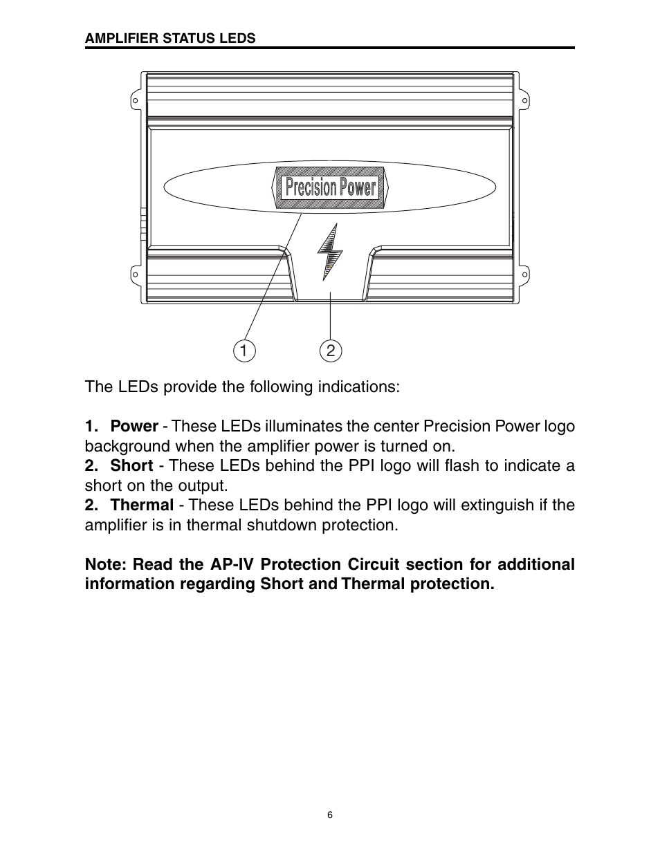 Precision Power A1000/2 User Manual | Page 7 / 23