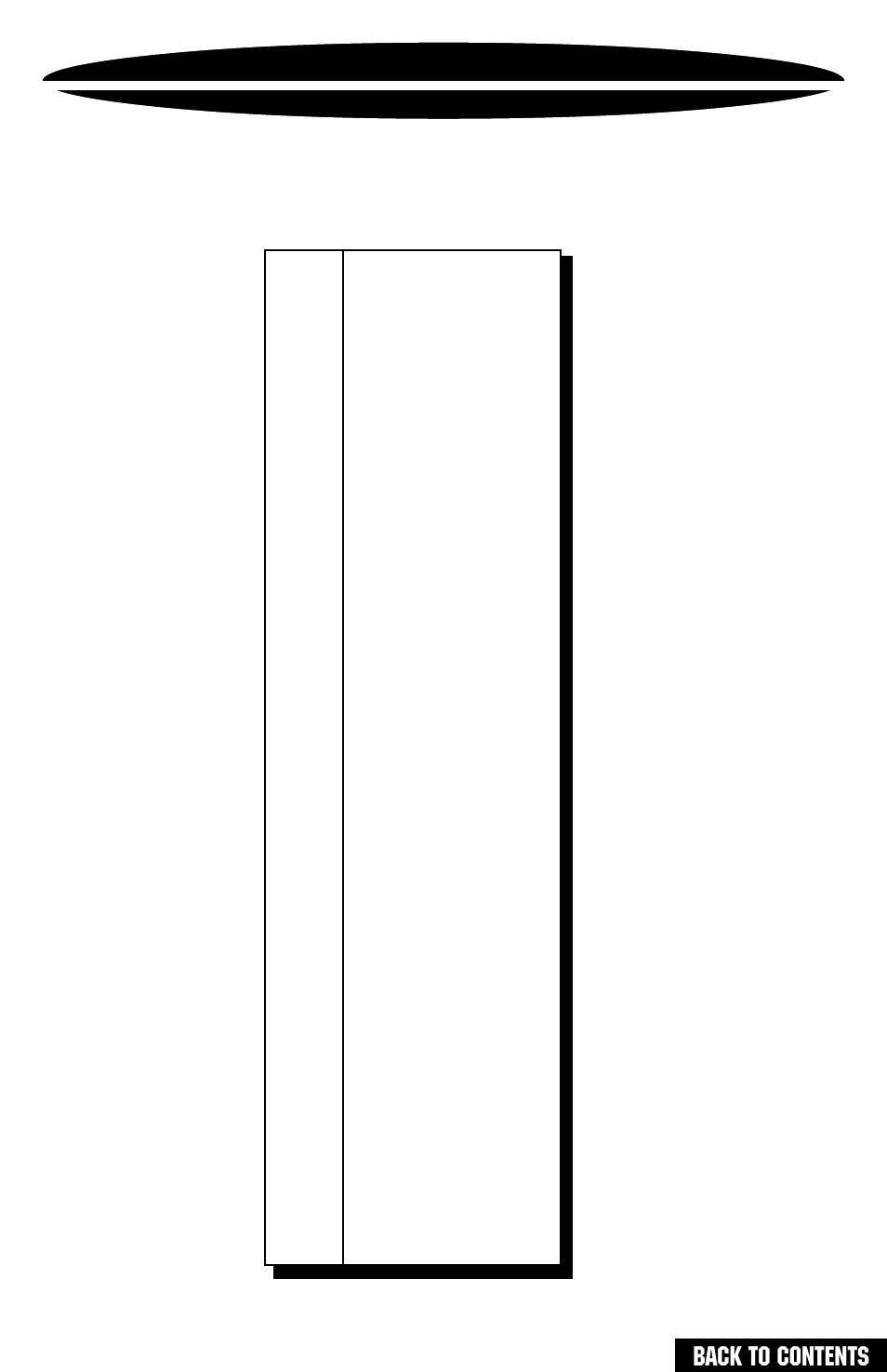Pc1400 frequency chart, Frequency chart pc1400, Back to contents | Precision Power PC1400 User Manual | Page 19 / 23
