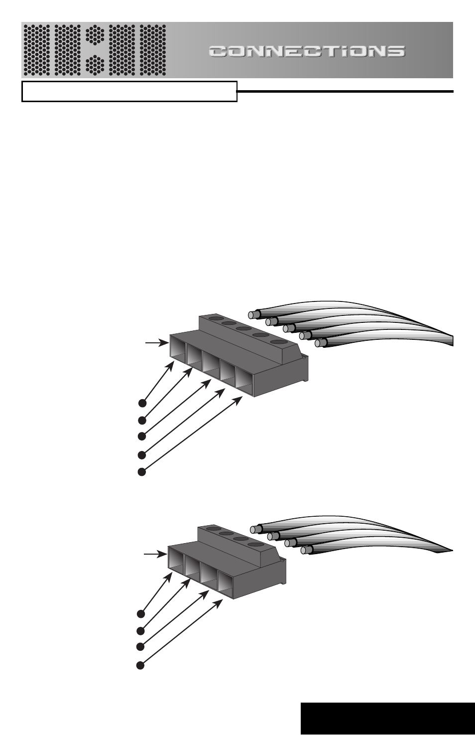 Connections, Back to contents | Precision Power TD450 User Manual | Page 7 / 19