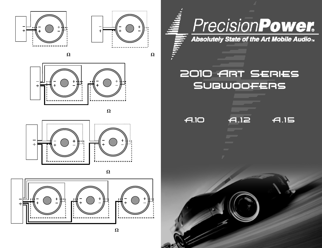 Precision Power A.15 User Manual | 2 pages