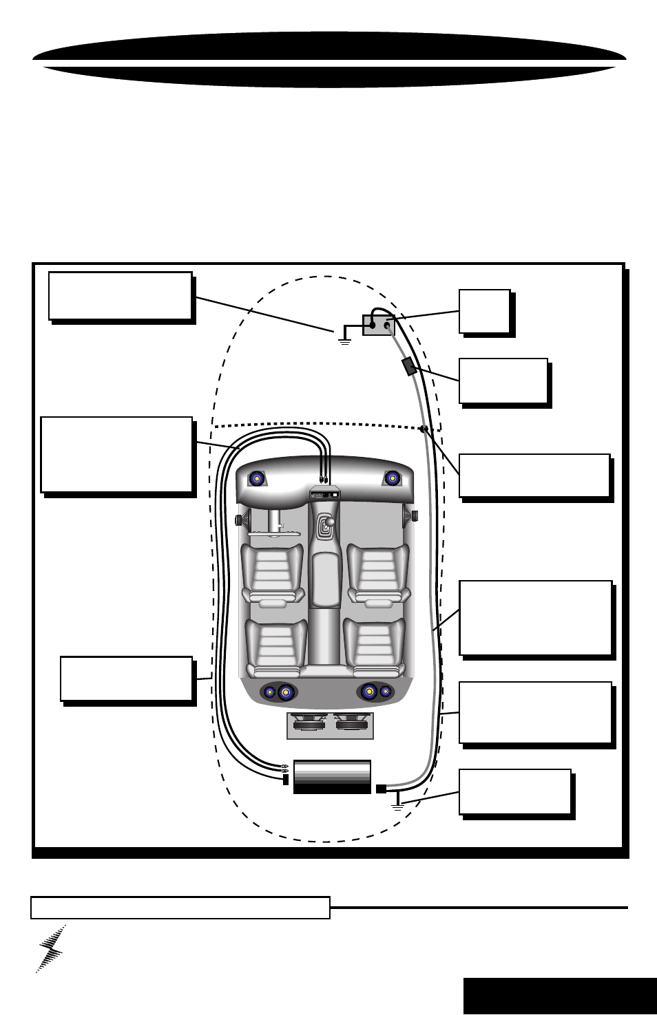 Wiring (continued), Wiring, Sparky | Smokey, Fuse must be installed within 18" of battery, Back to contents | Precision Power PC6800 User Manual | Page 7 / 27