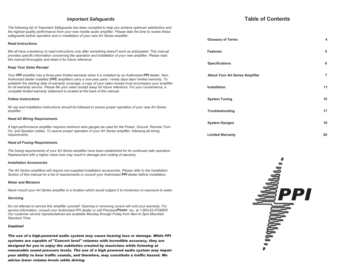 Precision Power A100.2 User Manual | Page 3 / 13