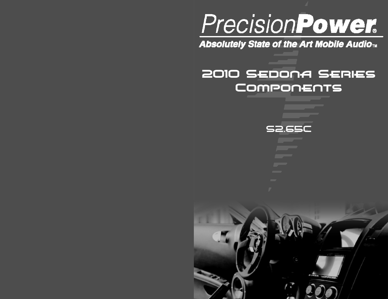 Precision Power SEDONA S2.65C User Manual | 6 pages