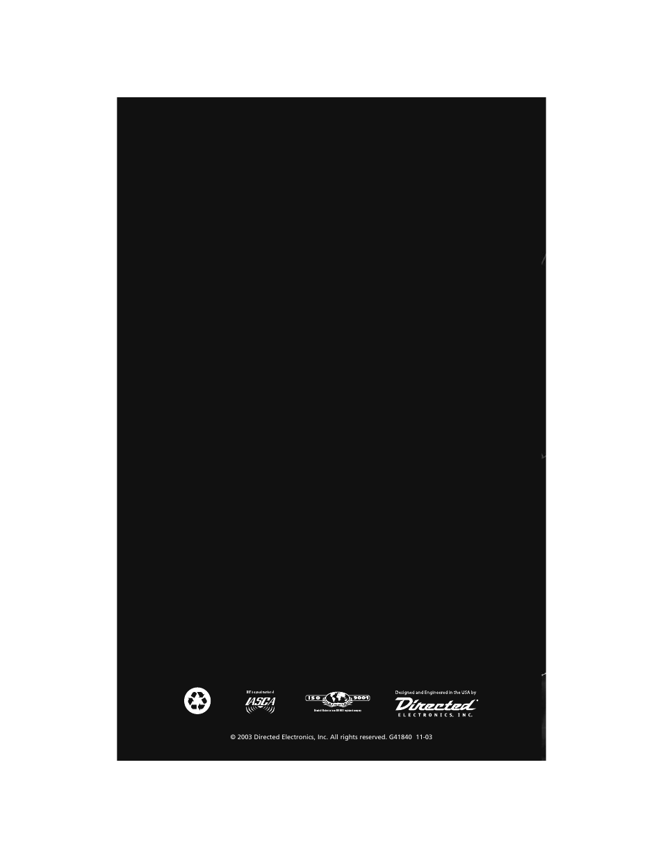Warranty | Precision Power G41840 PAR-650 User Manual | Page 11 / 11