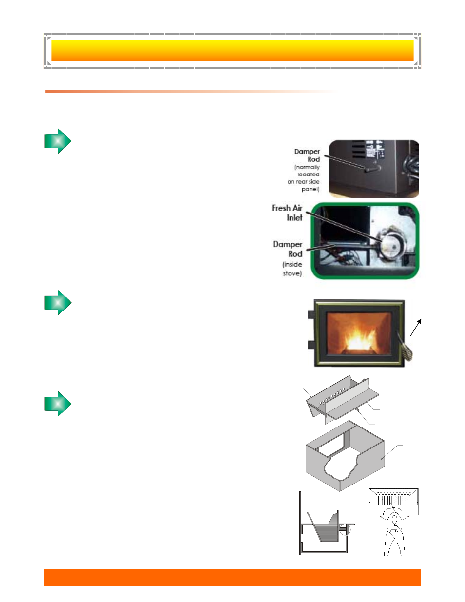 Perating, Nstructions, Bc g a c | PelPro Wood Pellet Stoves HSPP2 User Manual | Page 21 / 40