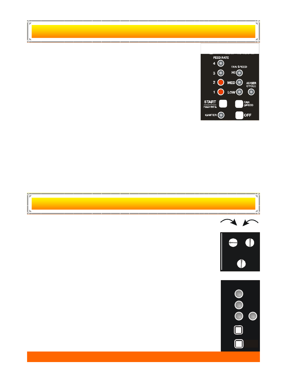 Perating, Nstructions, Feed rates 1 & 2 | PelPro Wood Pellet Stoves HSPP2 User Manual | Page 25 / 40