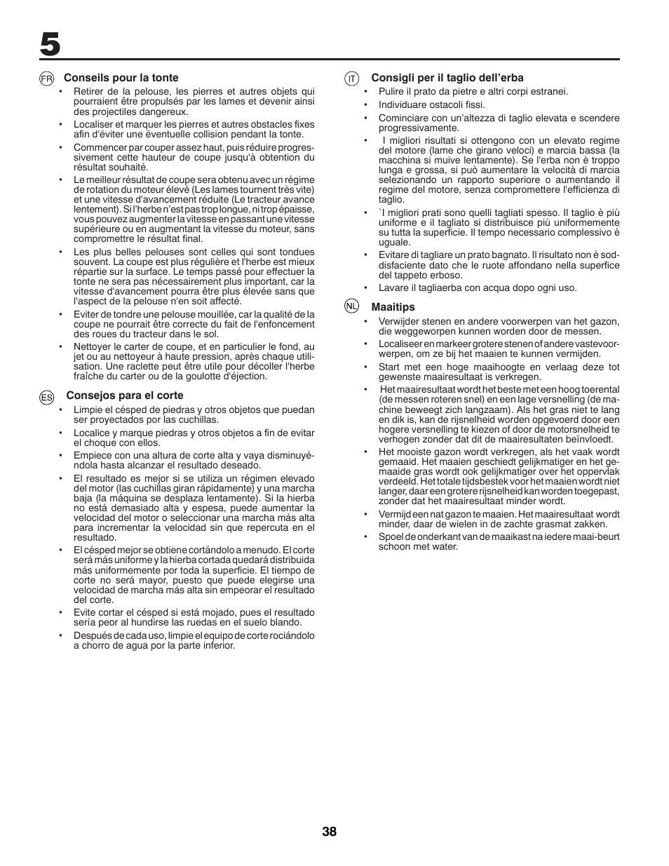 Partner Tech P11577 User Manual | Page 38 / 76