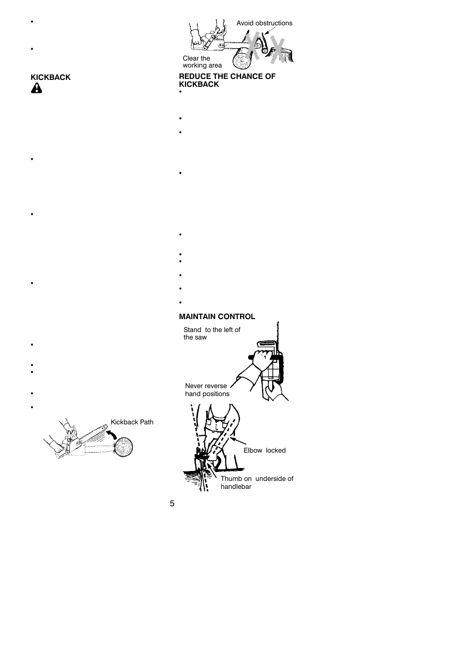 Warning | Partner Tech P4-18XT User Manual | Page 5 / 15