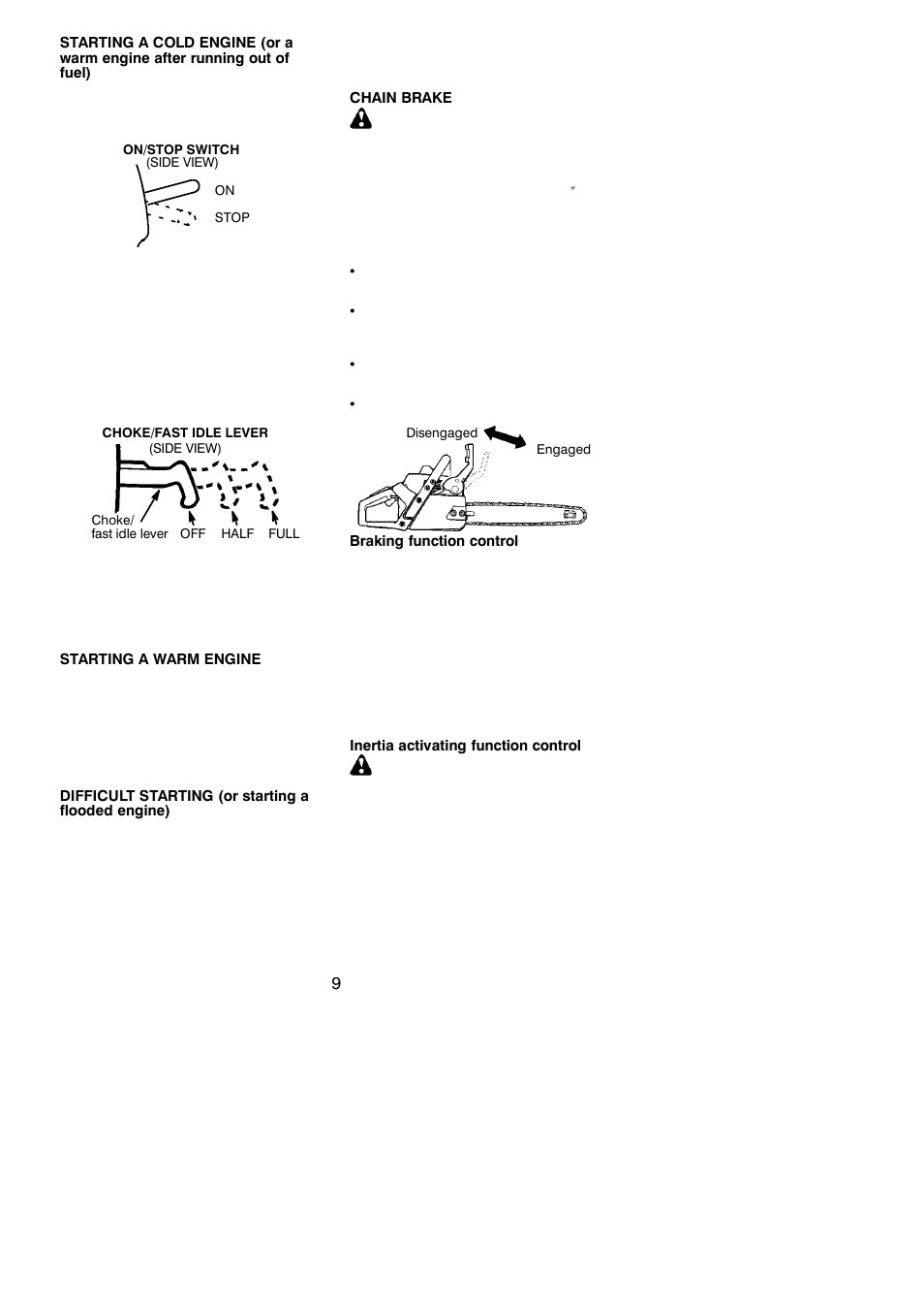 Warning | Partner Tech P4-18XT User Manual | Page 9 / 15