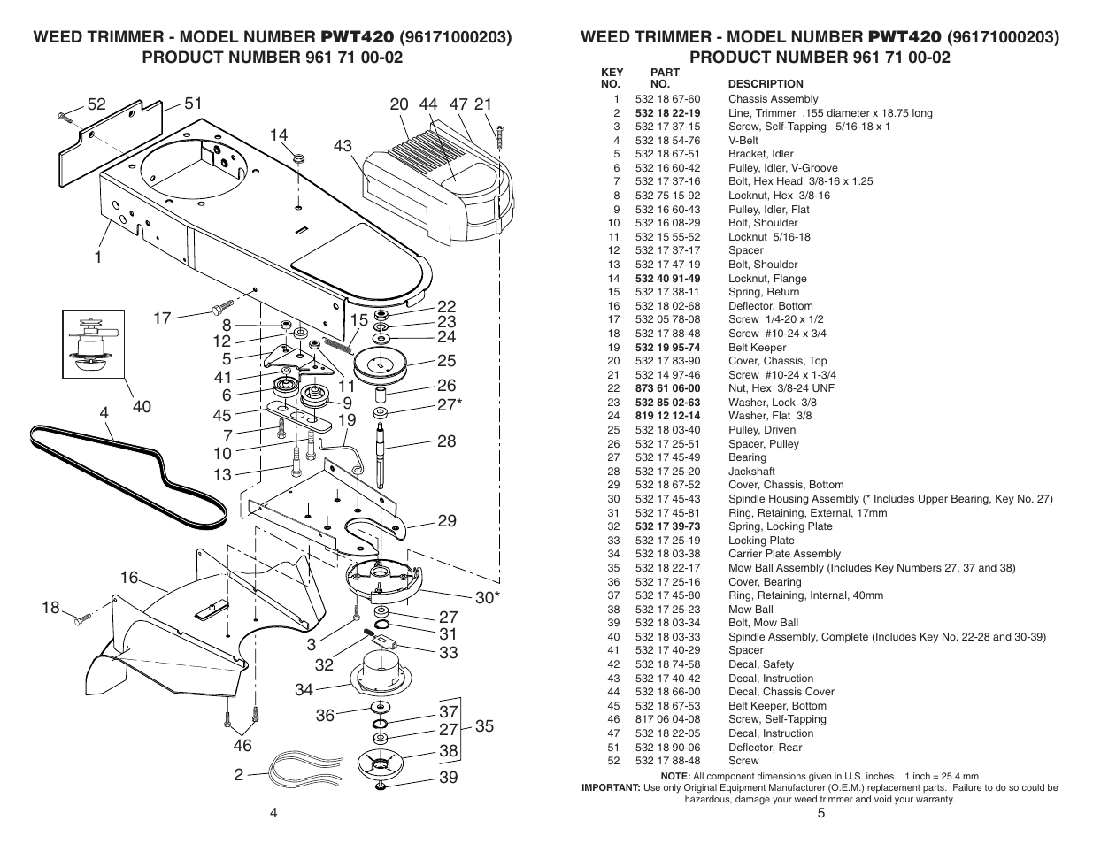 Partner Tech PWT420 User Manual | Page 4 / 4