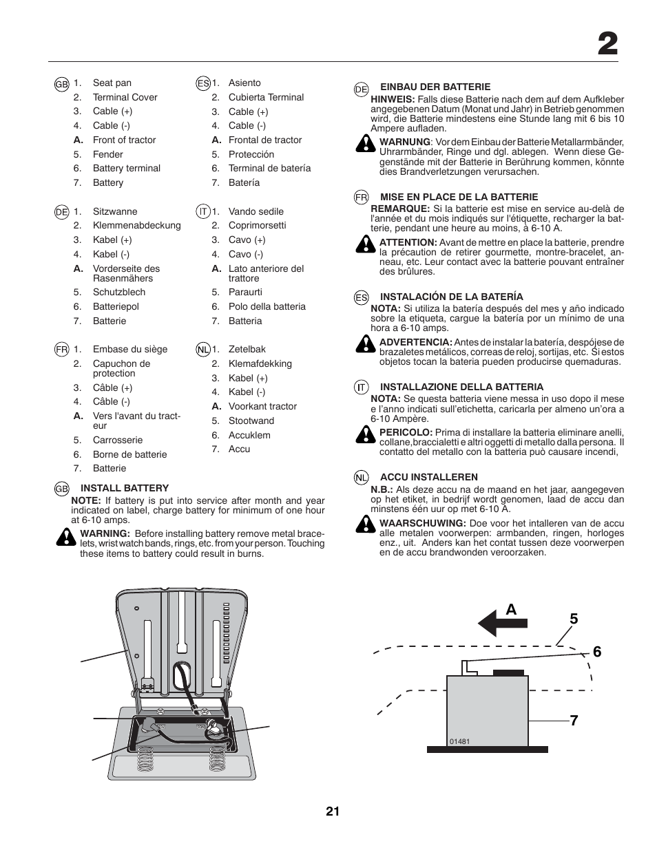 57 a 6 | Partner Tech P145107HP User Manual | Page 21 / 80