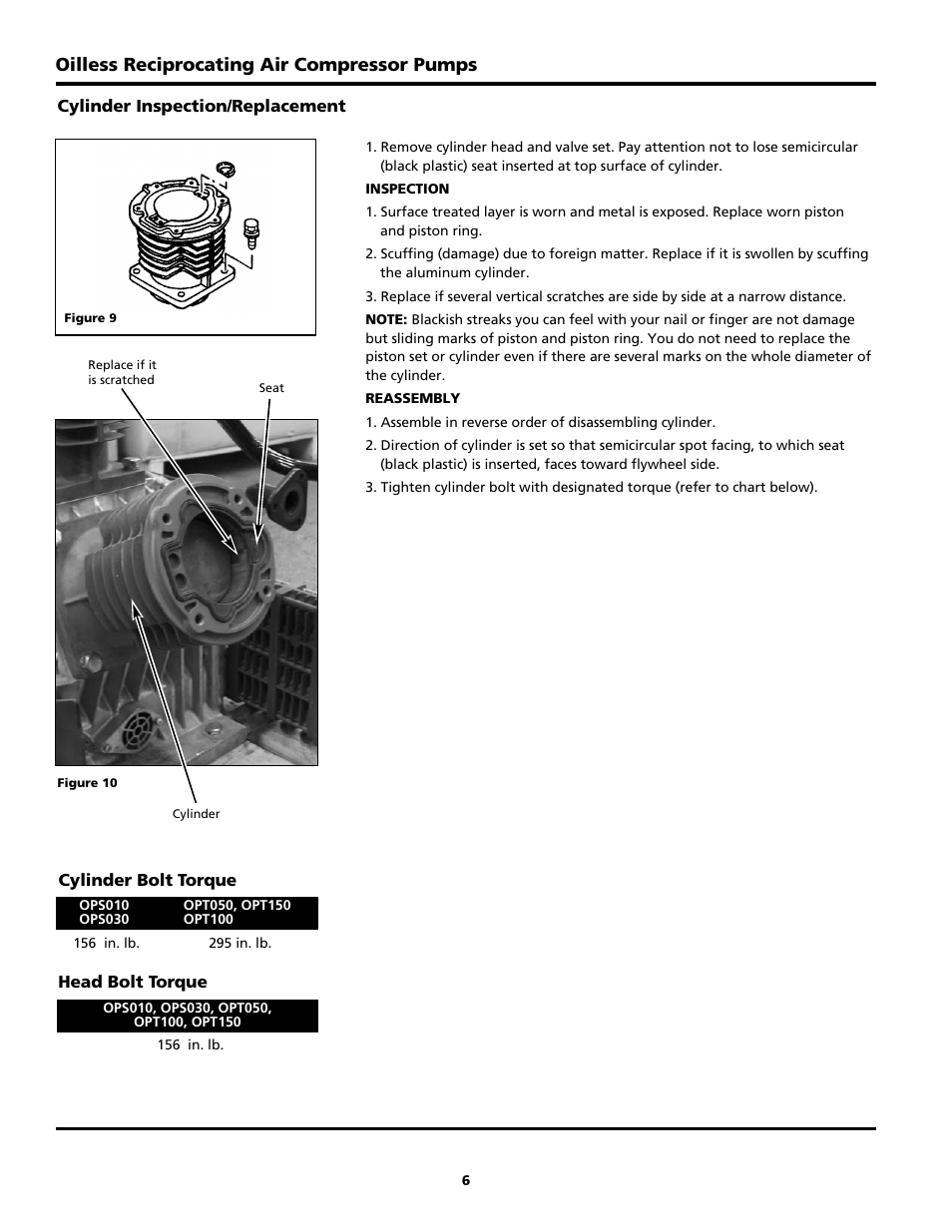 Oilless reciprocating air compressor pumps | Powerex Medical Packing System MPQ User Manual | Page 13 / 27