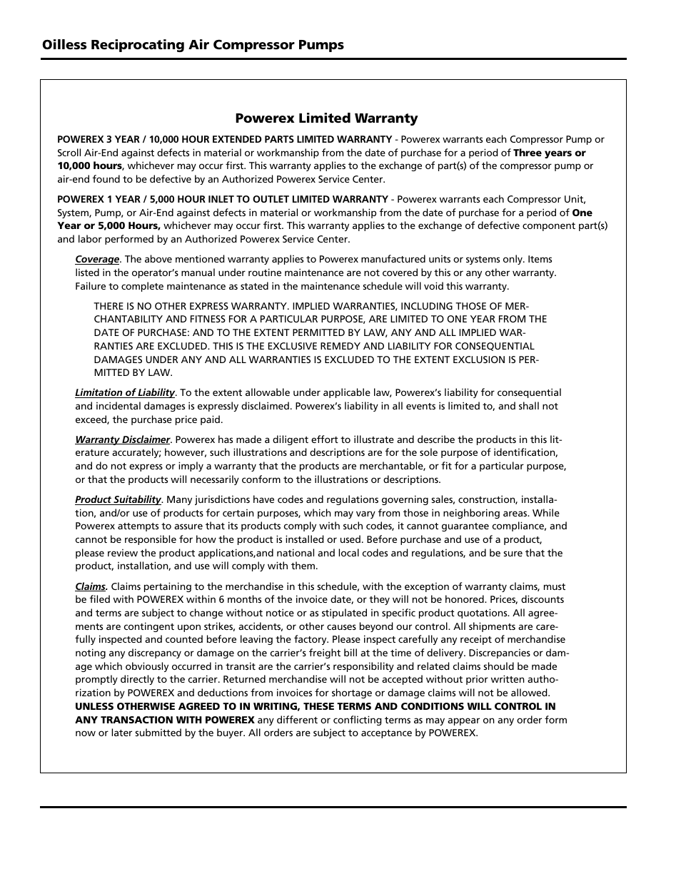 Powerex Medical Packing System MPQ User Manual | Page 27 / 27