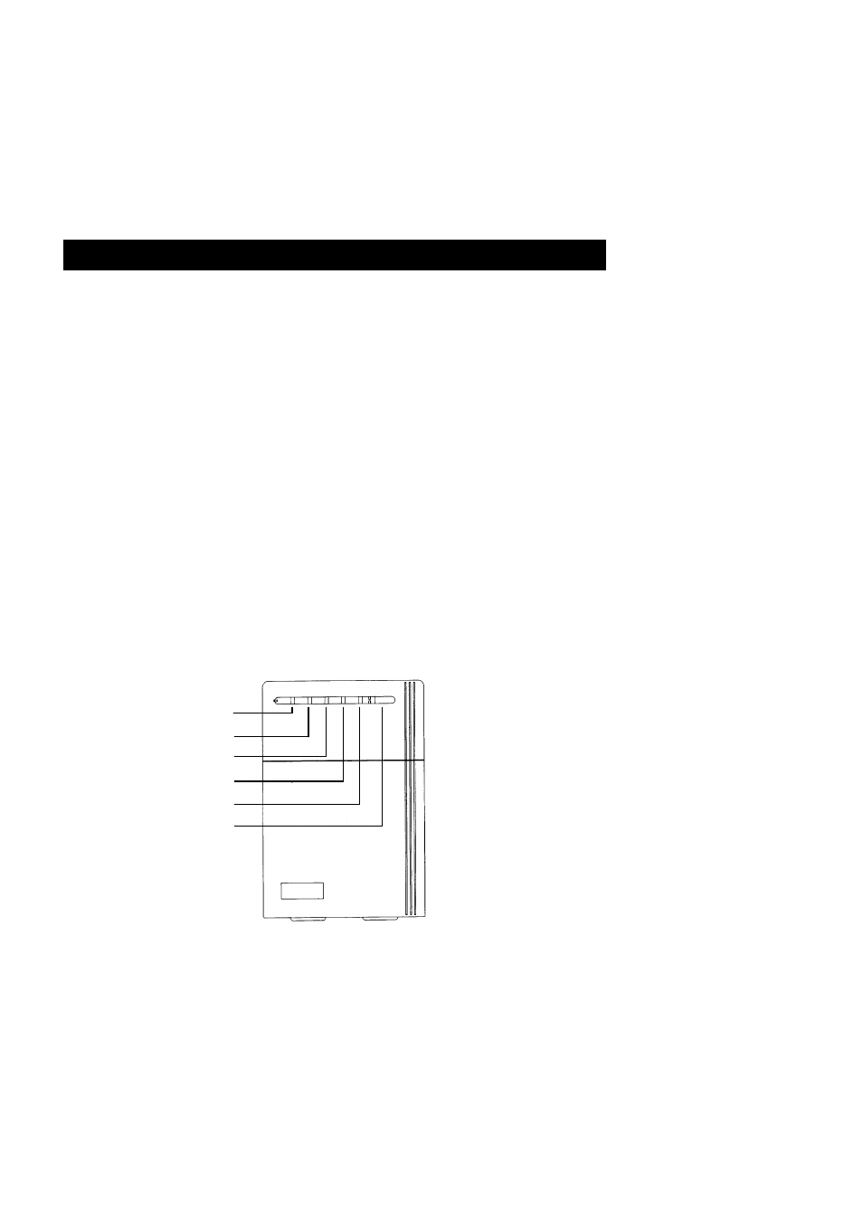 Presentation, Front panel | Powercom 1200VA User Manual | Page 6 / 19