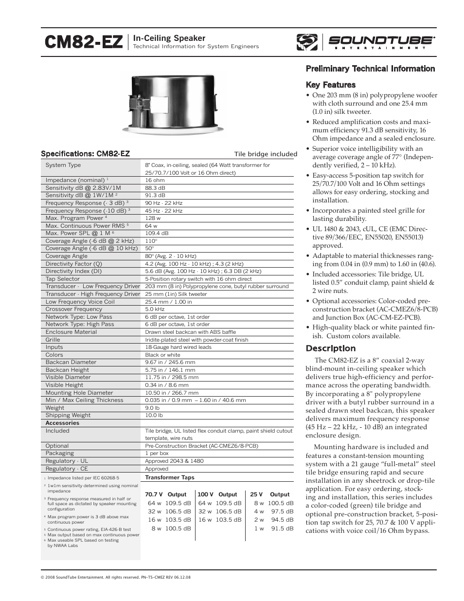 Phase Technology CM82-EZ User Manual | 4 pages