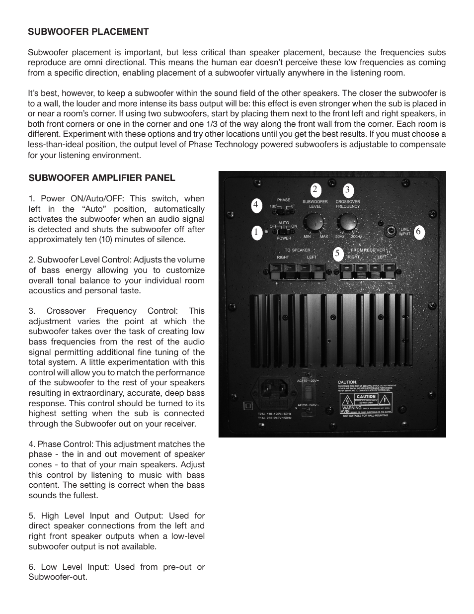 Phase Technology HV101 User Manual | Page 2 / 4