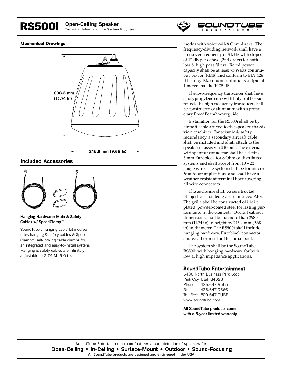 Rs500i | Phase Technology RS500i User Manual | Page 4 / 4