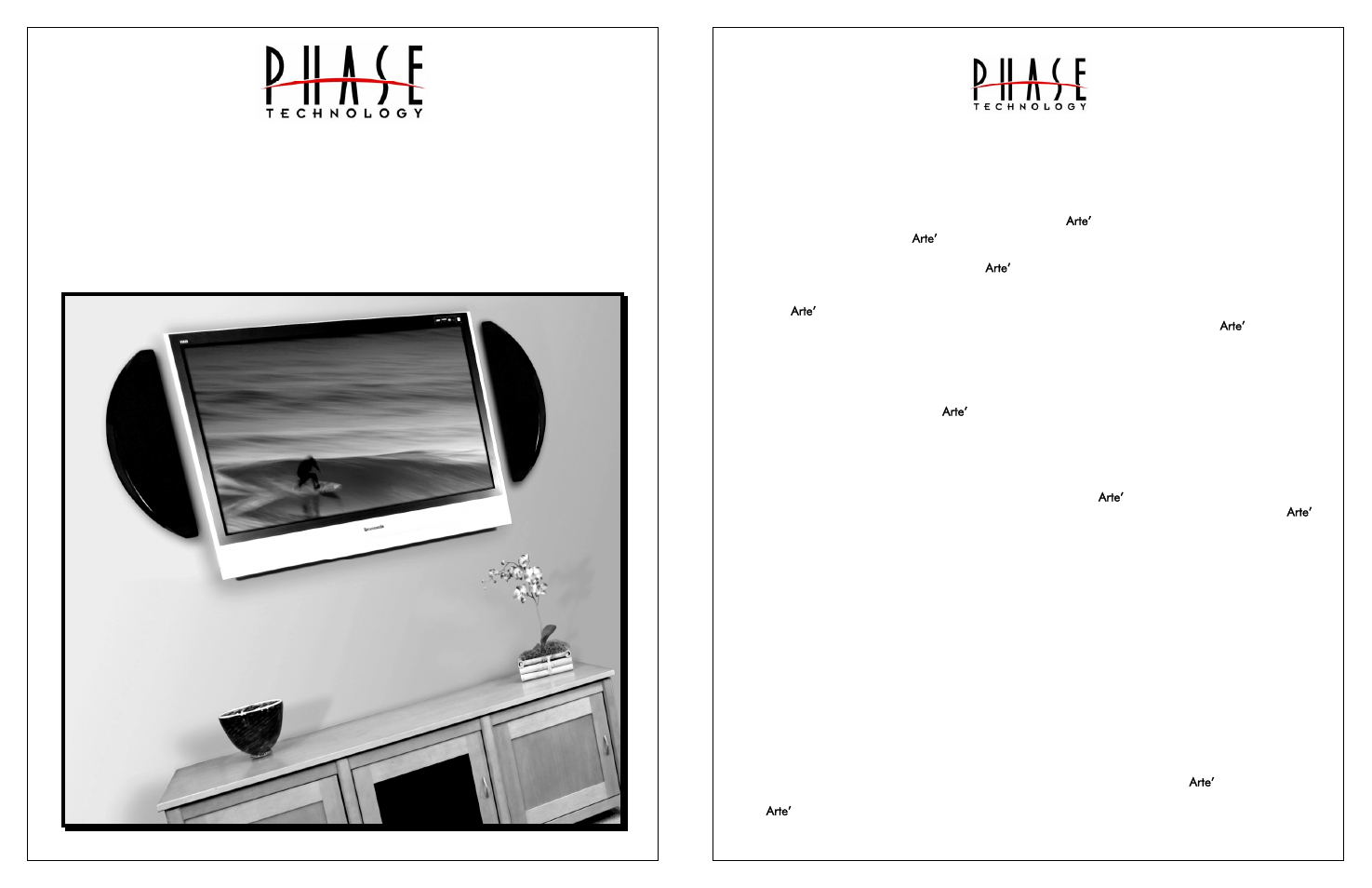 Phase Technology Speaker User Manual | 2 pages
