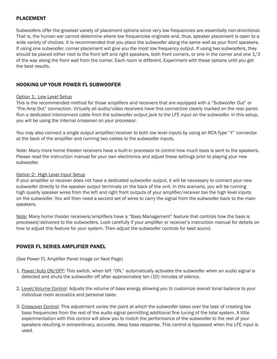 Phase Technology FL-12 User Manual | Page 3 / 4