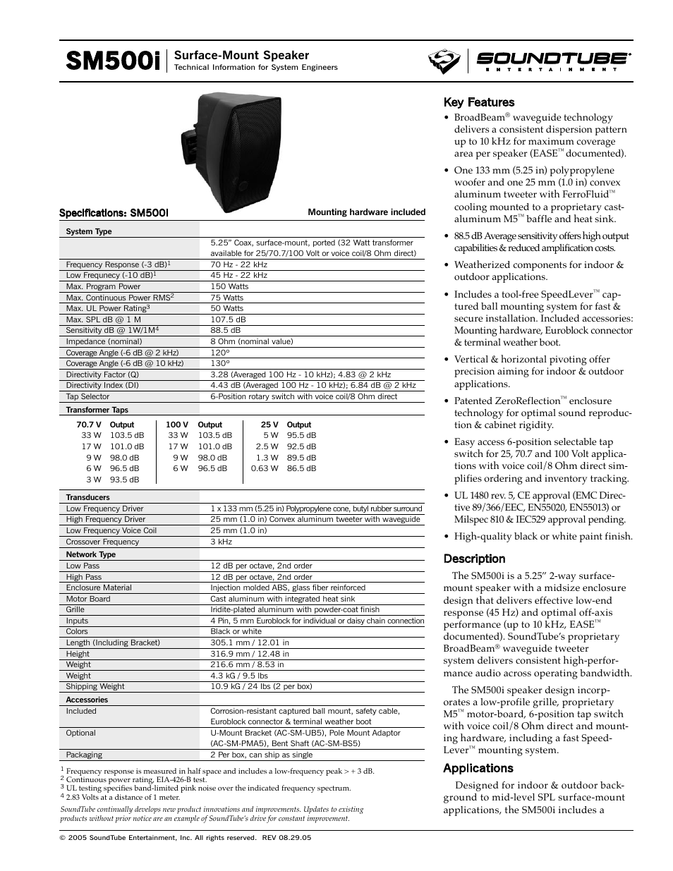 Phase Technology SM500i User Manual | 4 pages