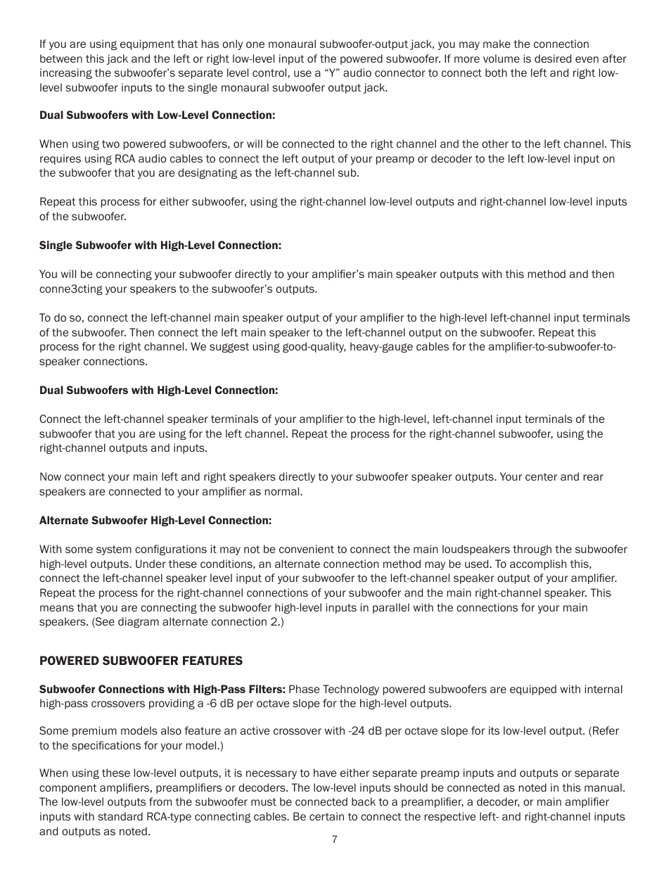 Phase Technology PC-33.5 PC-SUB User Manual | Page 7 / 11