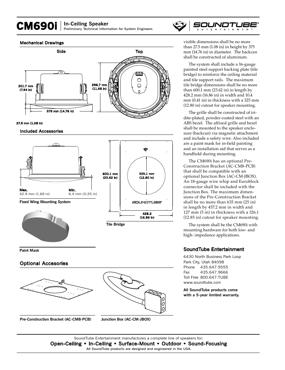 Cm690i | Phase Technology CM690i User Manual | Page 4 / 4