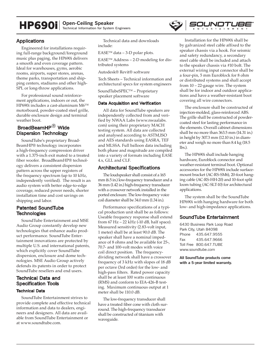 Hp690i | Phase Technology HP690i User Manual | Page 2 / 4