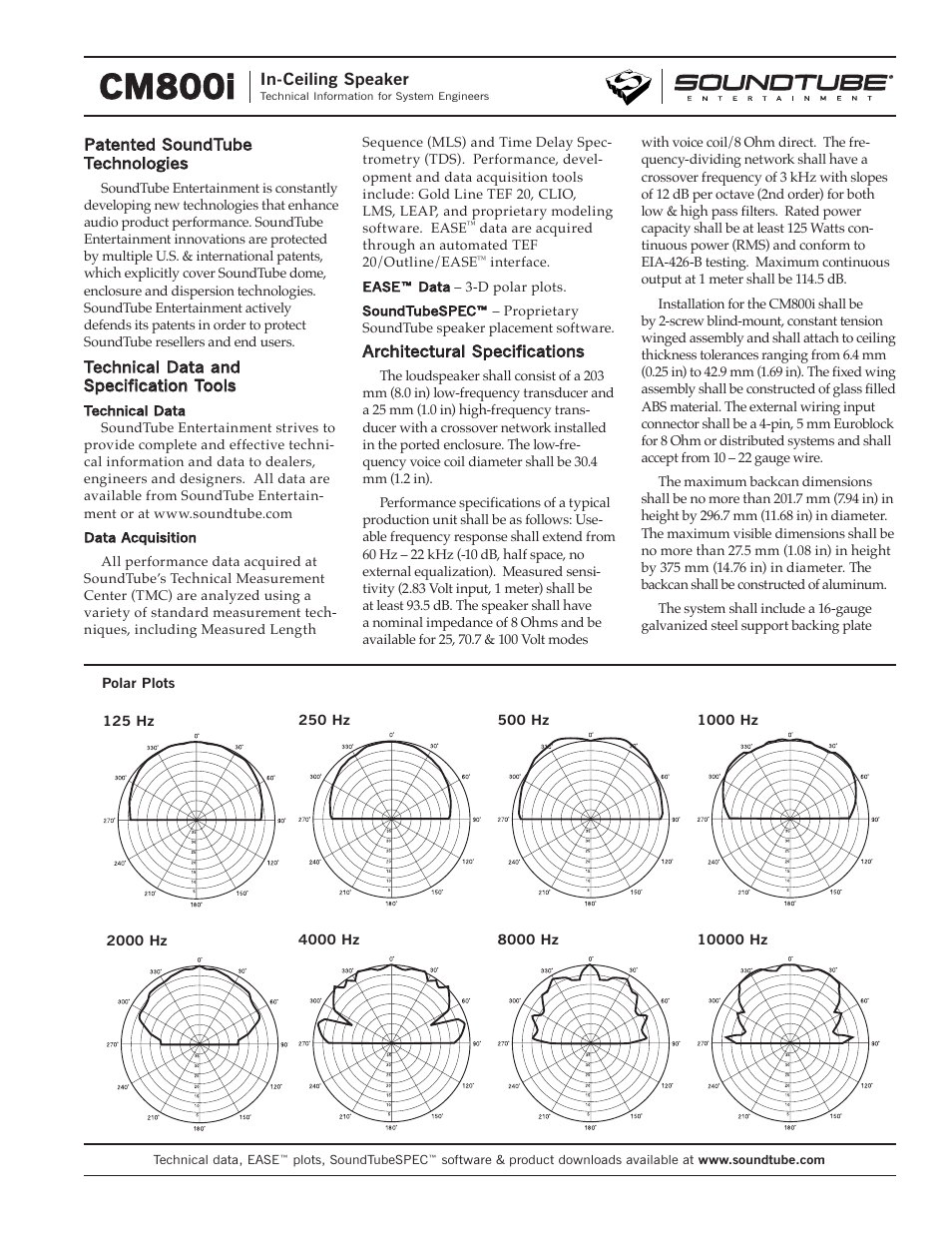 Cm800i | Phase Technology CM5800i User Manual | Page 3 / 4