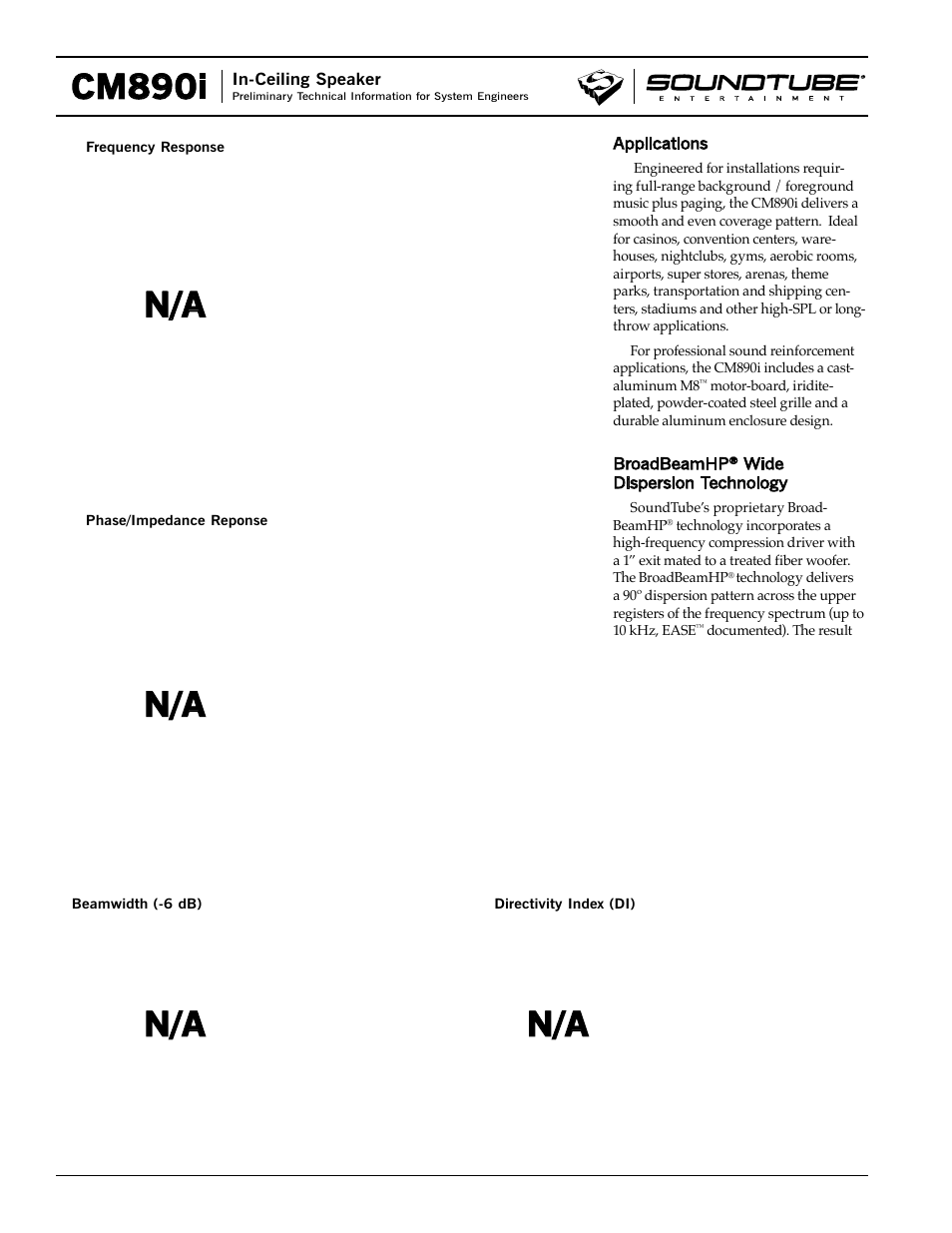 Cm890i | Phase Technology CM5890i User Manual | Page 2 / 4