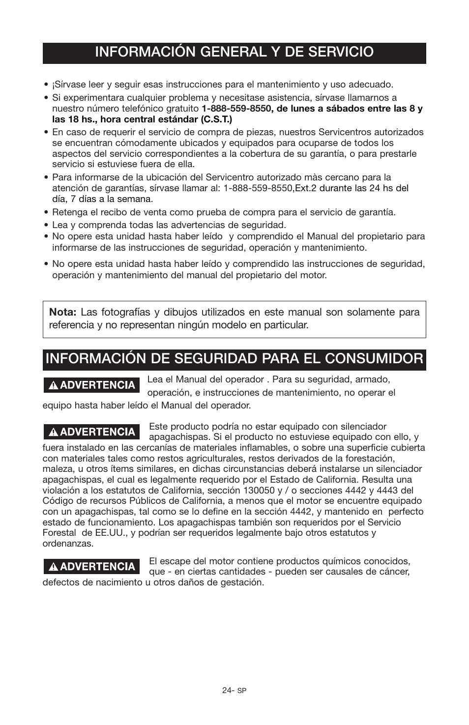 Porter-Cable PGN350 User Manual | Page 24 / 68