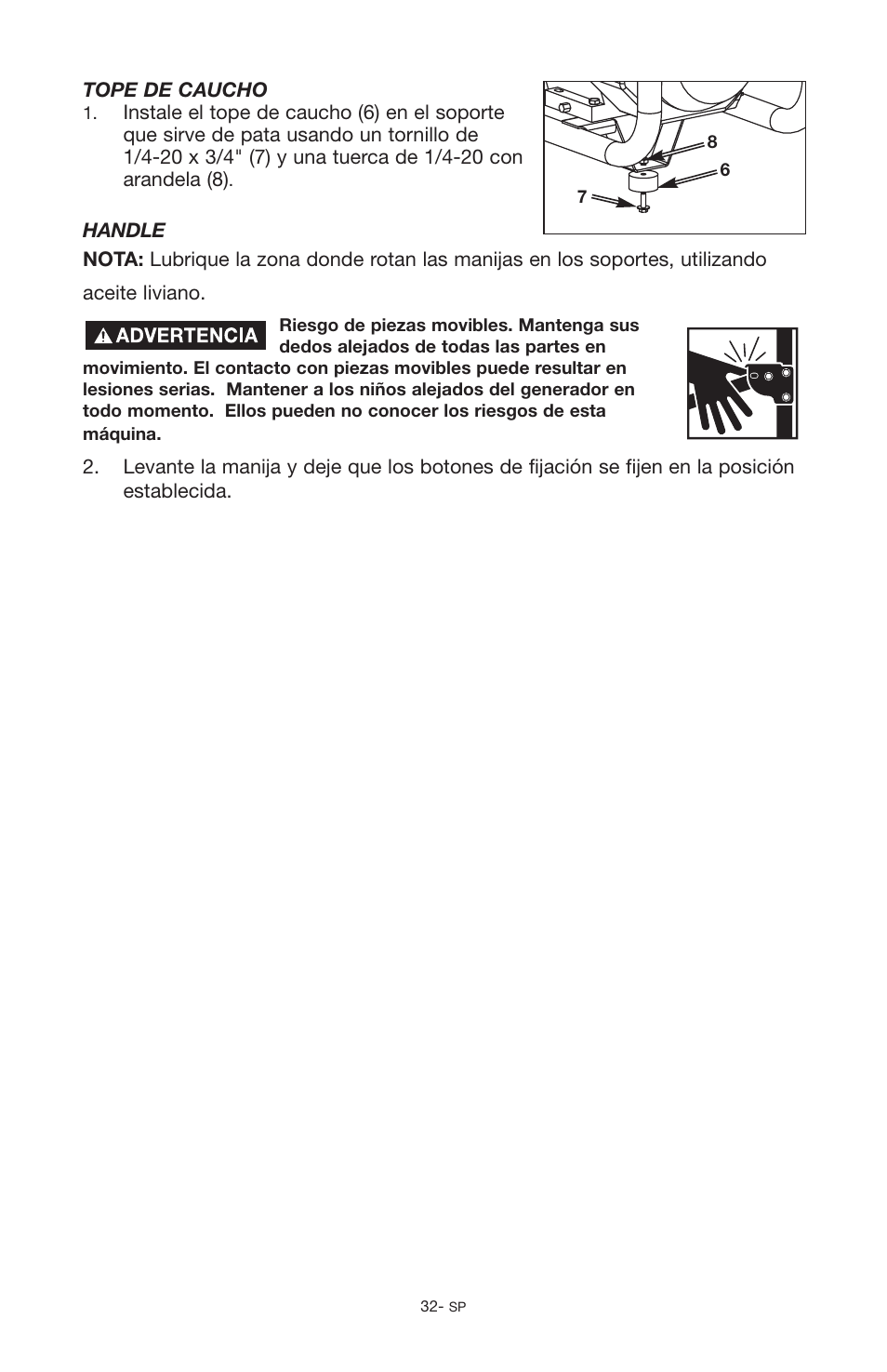 Porter-Cable PGN350 User Manual | Page 32 / 68