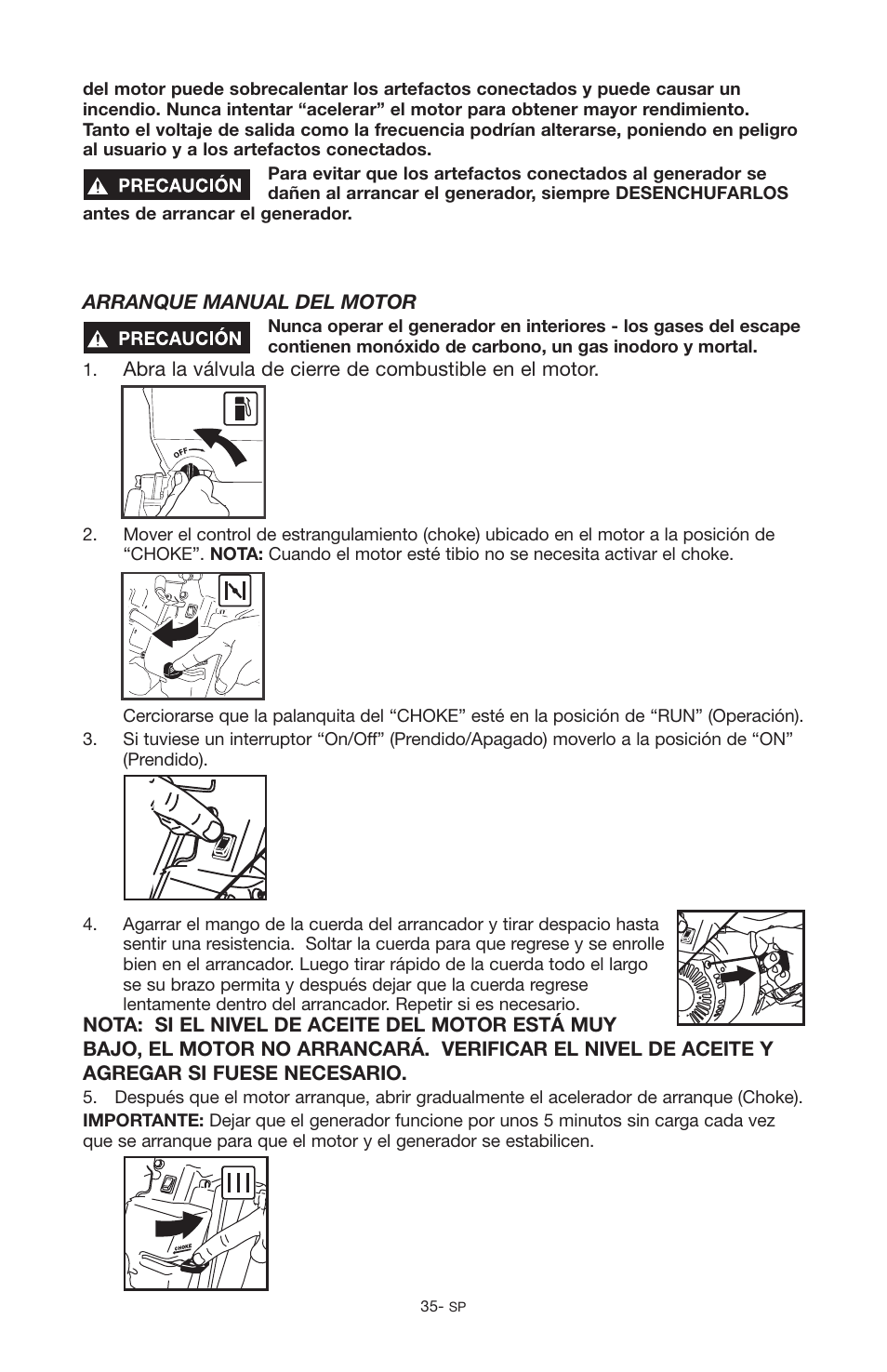 Porter-Cable PGN350 User Manual | Page 35 / 68